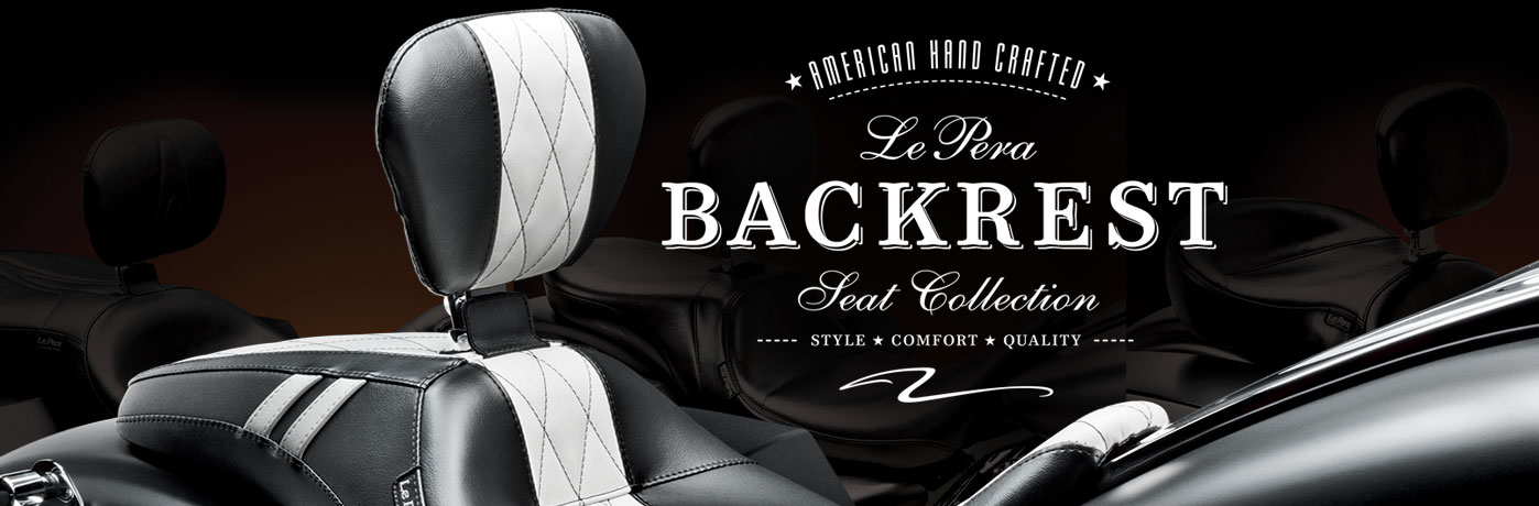 LePera Custom Backrest Harley Seats