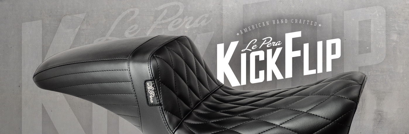 LePera KickFlip Custom Harley Seat