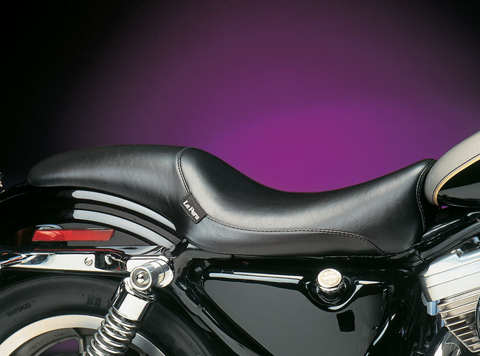 Le Pera LC-856 Silhouette Black Solo Seat Harley Sportster 04-06 10-17 4.5 Tank