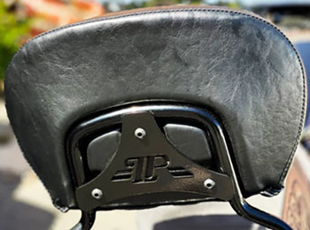 3-hole triangular mount sissy bar pads